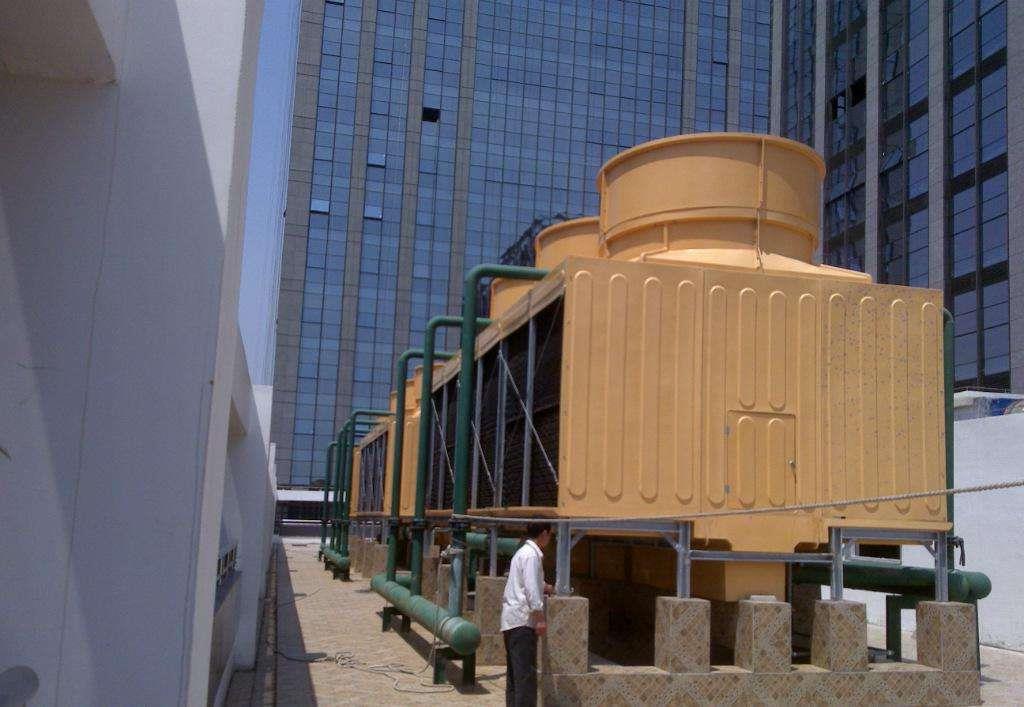 玻璃鋼冷卻塔冷卻機在（zài）電鍍行（háng）業的製冷原理