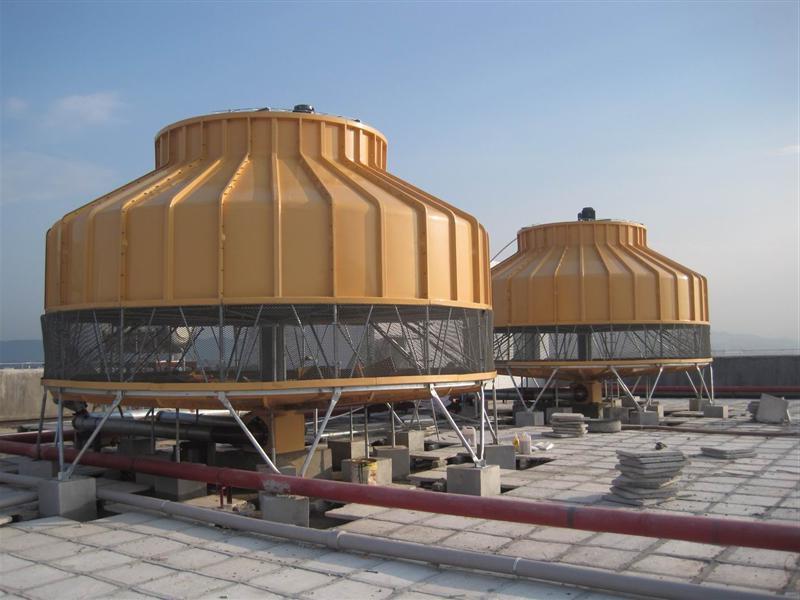 玻璃鋼冷卻（què）塔的溫度考慮及外形尺寸